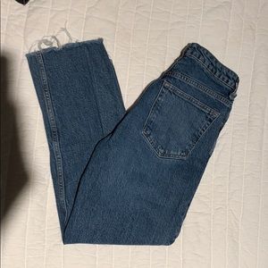 topshop straight jeans